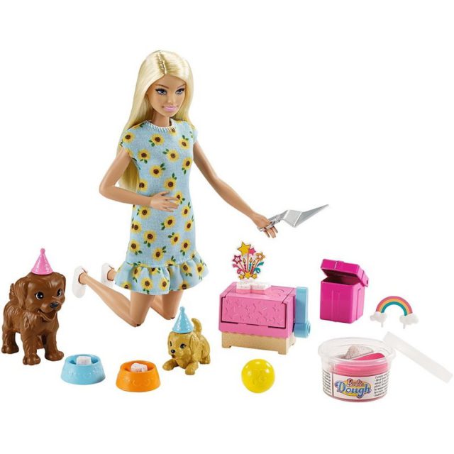 Second Image Barbie Puppy Party Doll & Playset