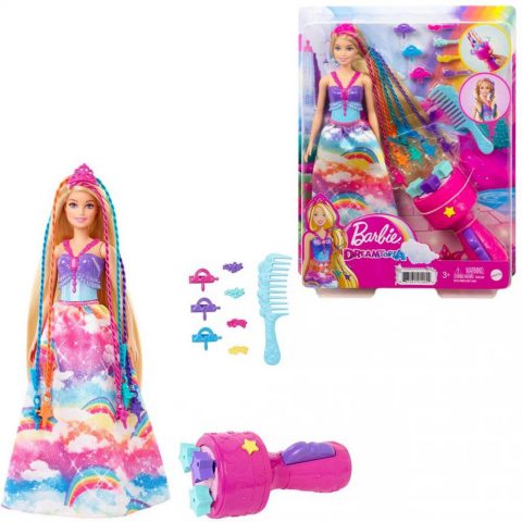Third Image Barbie Dreamtoria Princess Dreamy Hair