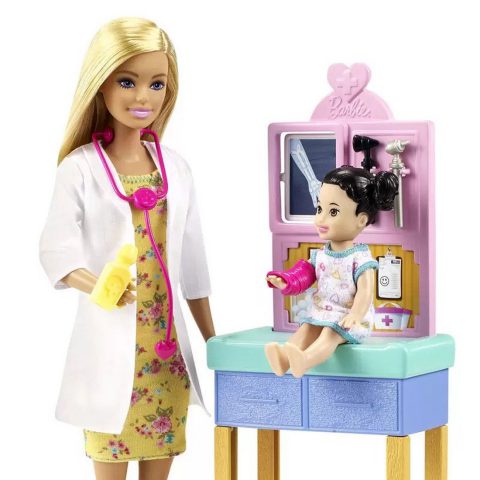 Δεύτερη Εικόνα Barbie Κούκλα Παιδίατρος